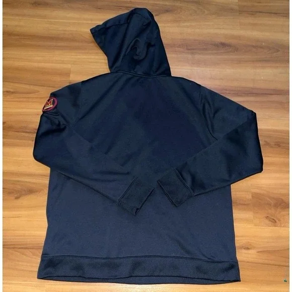 Under Armour Maryland Terrapins Drawstring Dri Fit Pullover Sweatshirt Hoodie - Picture 2 of 6